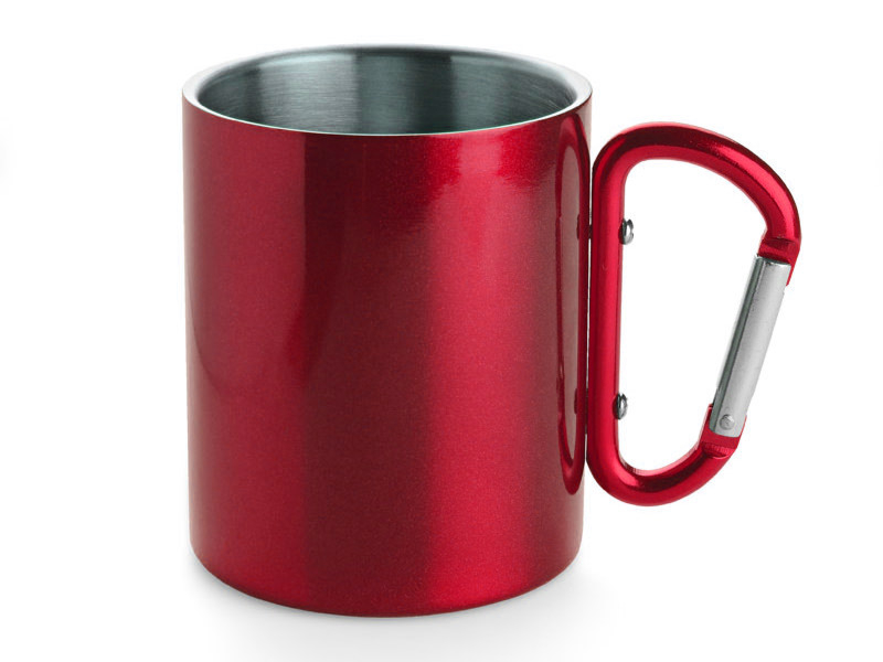 RVS Mok Karabijnhaak Forest Roodproduct image #1