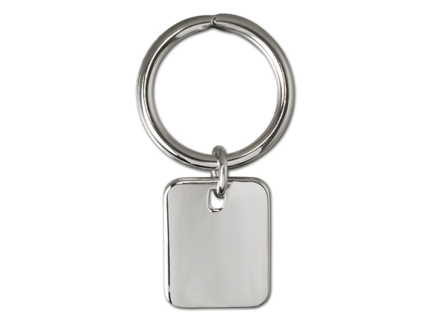 Sleutelhanger Zilver Rectangleproduct image #2