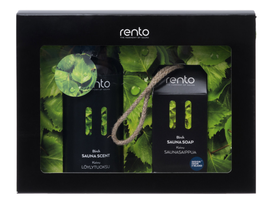 Geschenkset Rento Sauna Geuren & Zeep Berkproduct image #1