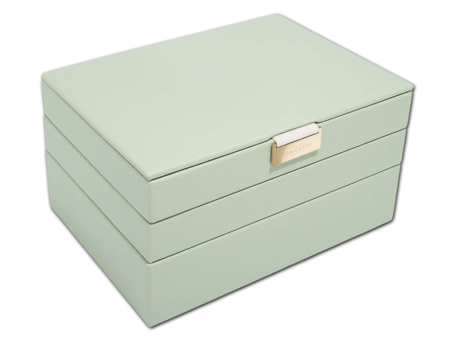 Sieradendoos Stackers Classic 3-set Lichtgroenproduct image #1