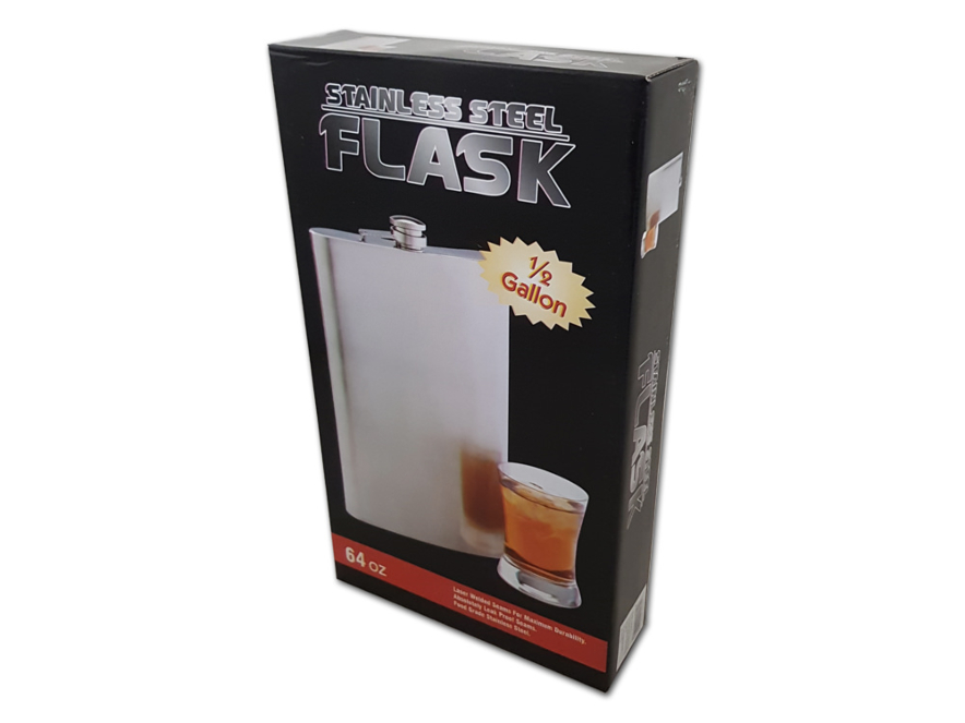 Heupfles Groot Mega Steel Flask Jumboproduct image #3
