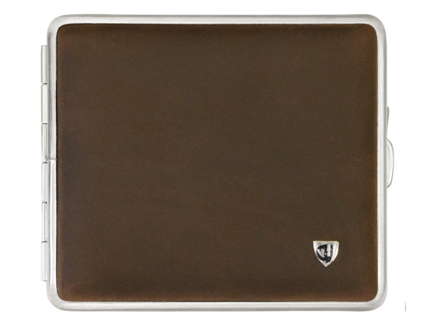 Sigarettendoosje Leer Bruin VH Matteproduct image #2