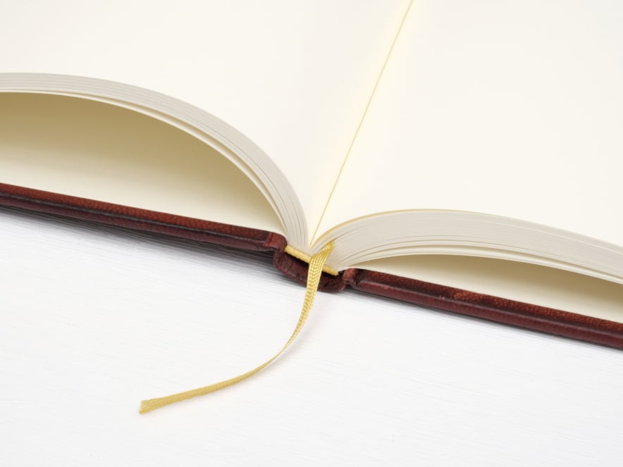 Gastenboek Cicero Vintage Leer Bruin 240 x 170 mmproduct image #3
