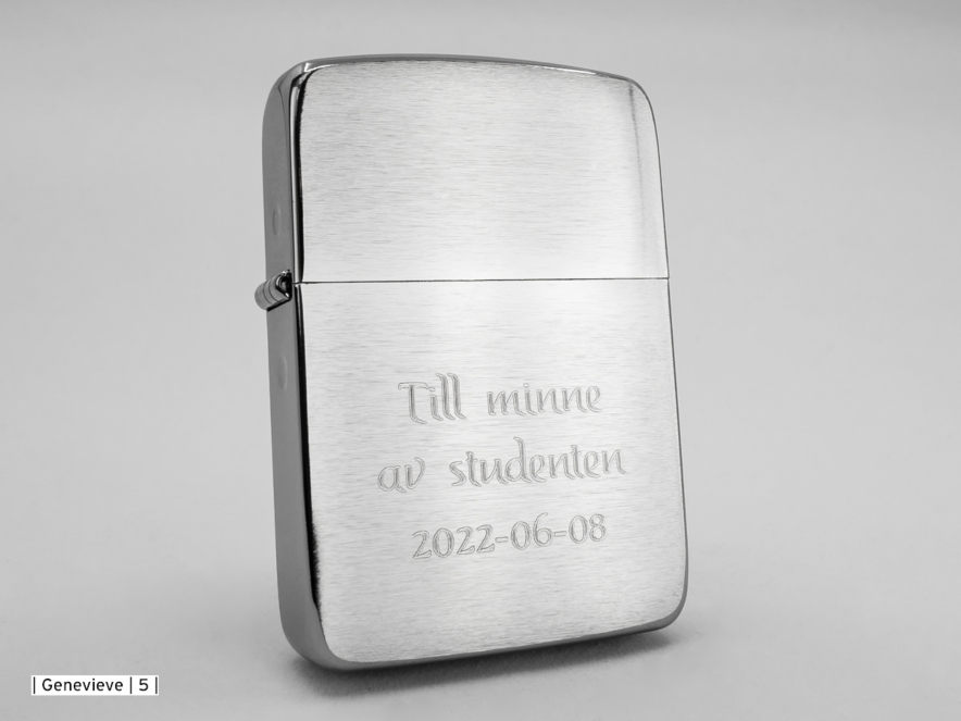Zippo Aansteker Replica 1941 Brushed Chromeproduct image #2