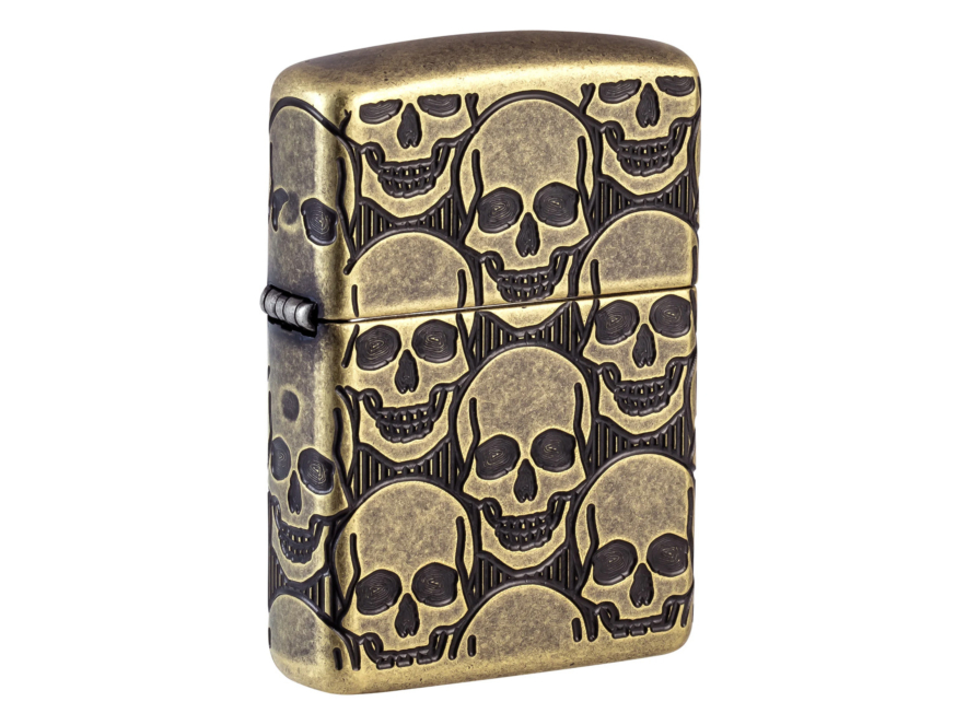 Zippo Aansteker Armor Skulls Cackling Craniumproduct image #1