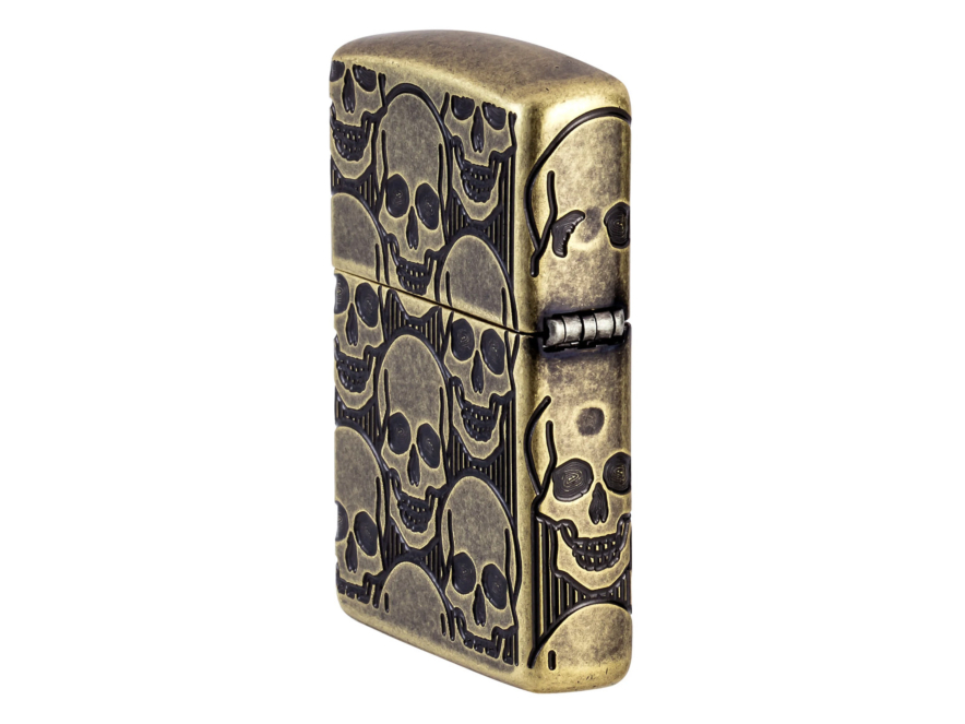 Zippo Aansteker Armor Skulls Cackling Craniumproduct image #5