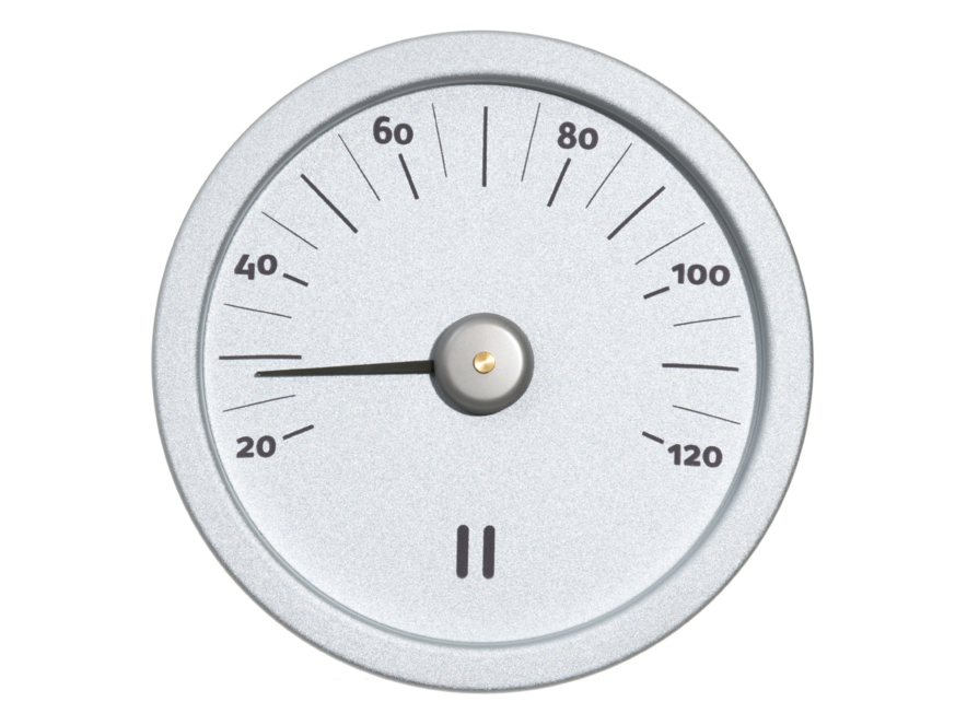 Sauna Thermometer Rento Zilverproduct image #1