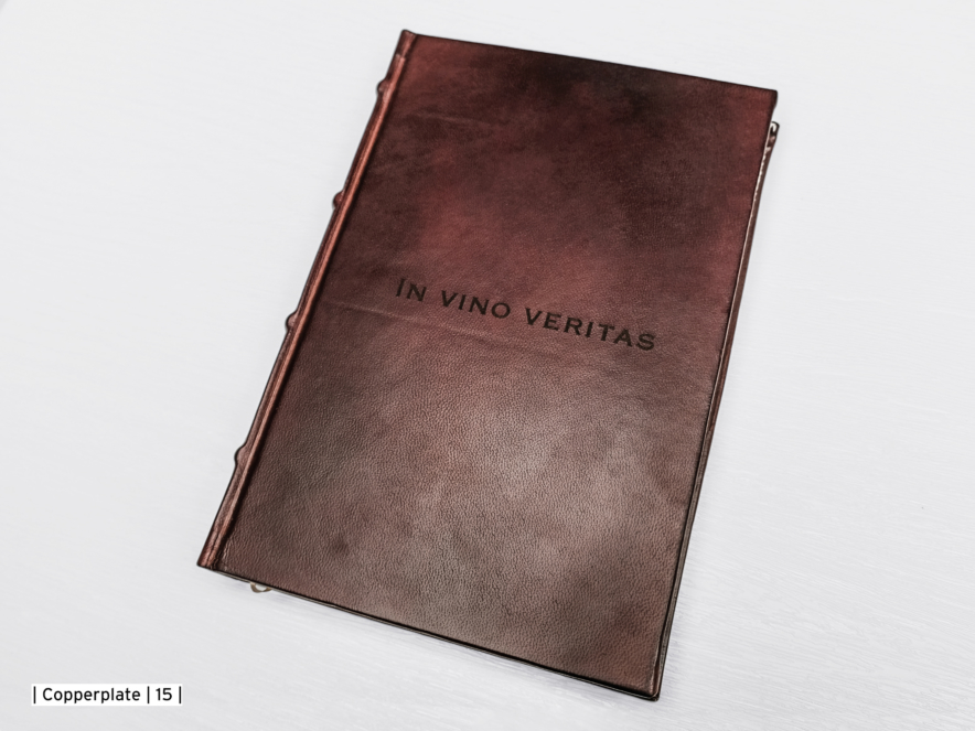 Gastenboek Notitieboek Cicero Antiek Leer Bruin 180 x 260 mmproduct image #4