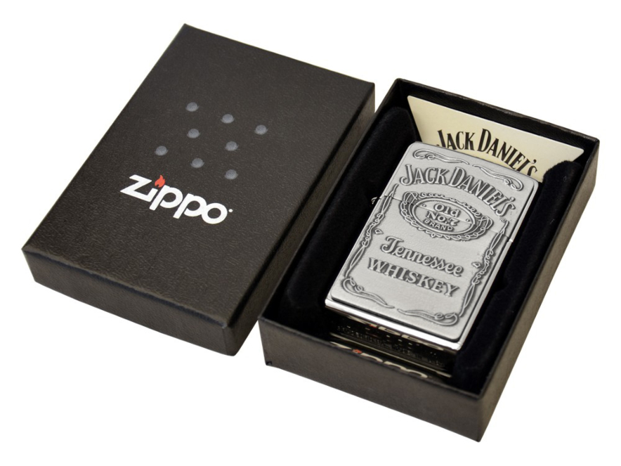 Zippo Aansteker Jack Daniels High Polish Chromeproduct image #2