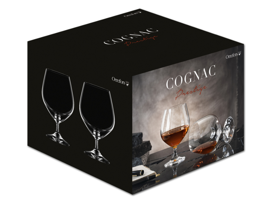 Cognac Glazen Orrefors Prestige 4 Stuksproduct image #3