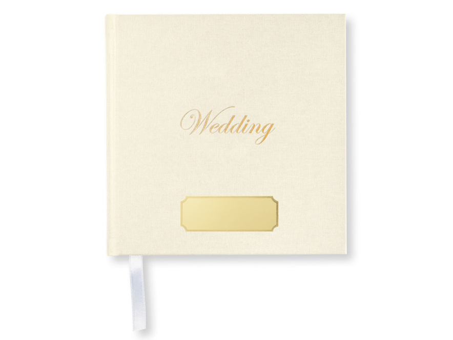 Gastenboek Bruiloft Paperstyle Wedding 185 x 185 mmproduct image #1
