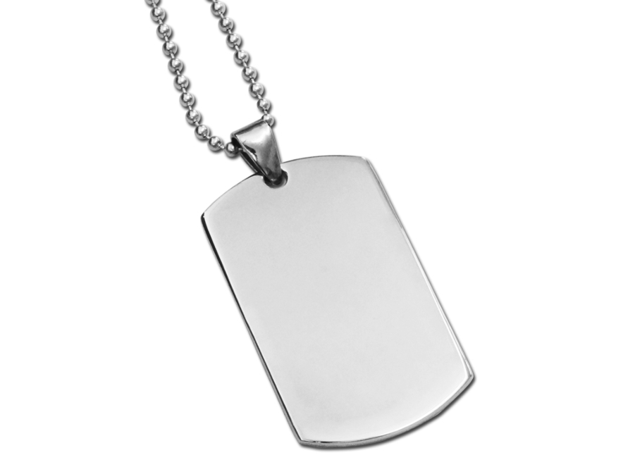 Ketting Hanger Steel Tag Largeproduct image #1