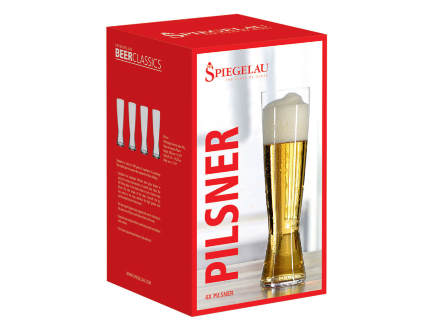 Bierglazen Spiegelau Classics Tall Pilsner 4 Stuksproduct image #2