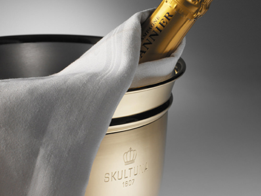 Champagne & Wijnkoeler Skultuna 1607 Polished Brassproduct image #3