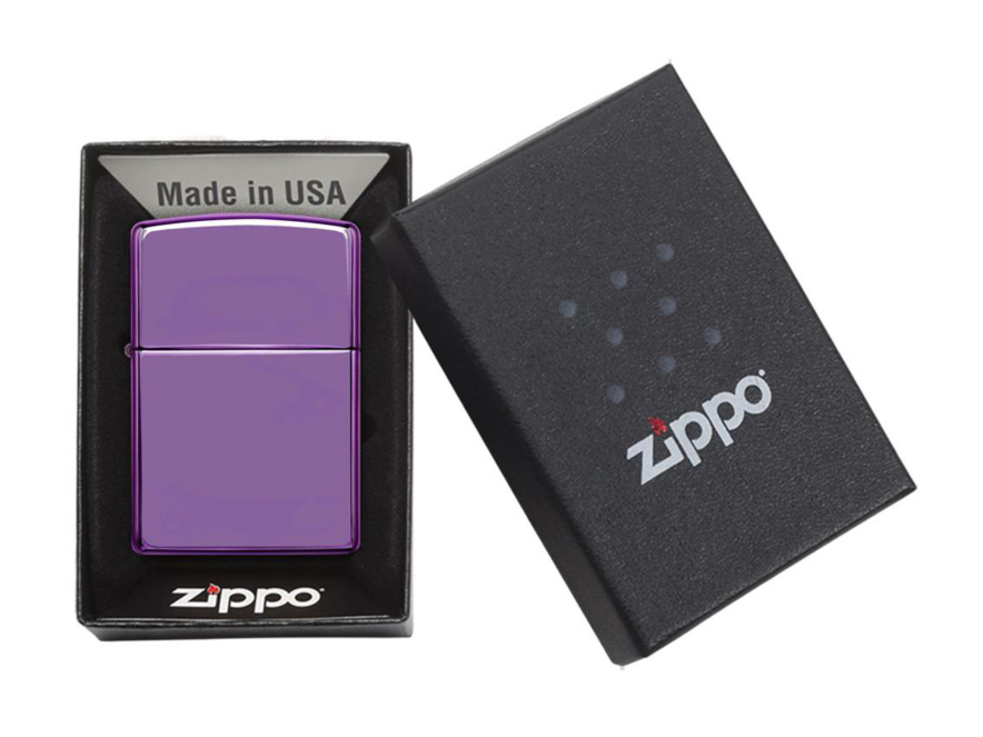 Zippo Aansteker Abyss High Polish Purpleproduct image #3