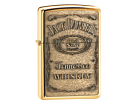 Zippo Aansteker Jack Daniels High Polish Brassproduct thumbnail #1