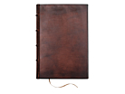 Gastenboek Cicero Antiek Leer Bruin 180 x 260 mmproduct thumbnail #1