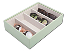 Extra Deel Sieradendoos Stackers Classic Lichtgroen Deep 4 Sectionproduct thumbnail #1