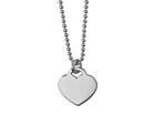 Ketting Hanger Hartje Zilver Eliseproduct thumbnail #2
