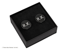 Manchetknopen Rond Zwart Houston Blackproduct thumbnail #2