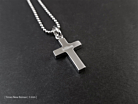 Ketting Hanger Kruis Zilver Herenproduct thumbnail #3
