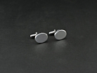 Manchetknopen Milano Zilver Ovalproduct thumbnail #2