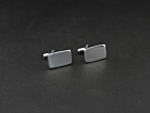 Manchetknopen Milano Zilver Rectangleproduct thumbnail #2