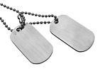 Dogtags Private Brushed Steelproduct thumbnail #1
