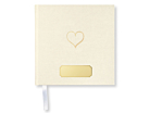 Gastenboek Bruiloft Paperstyle Hart Goud 185 x 185 mmproduct thumbnail #1