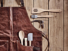Keukenschort Heren Scandinavian Home Leer Bruinproduct thumbnail #2