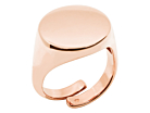 Vittorio Zegelring Heren Verstelbaar Rosé Verguld 925 Sterling Zilverproduct thumbnail #1