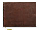 Luxe Gastenboek Cicero Vintage Leer Bruin 300 x 210 mmproduct thumbnail #1
