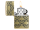 Zippo Aansteker Armor Skulls Cackling Craniumproduct thumbnail #2
