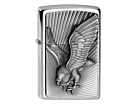Zippo Aansteker Eagle Emblem Chromeproduct thumbnail #1