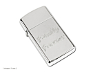 Zippo Aansteker High Polish Chrome Slimproduct thumbnail #4