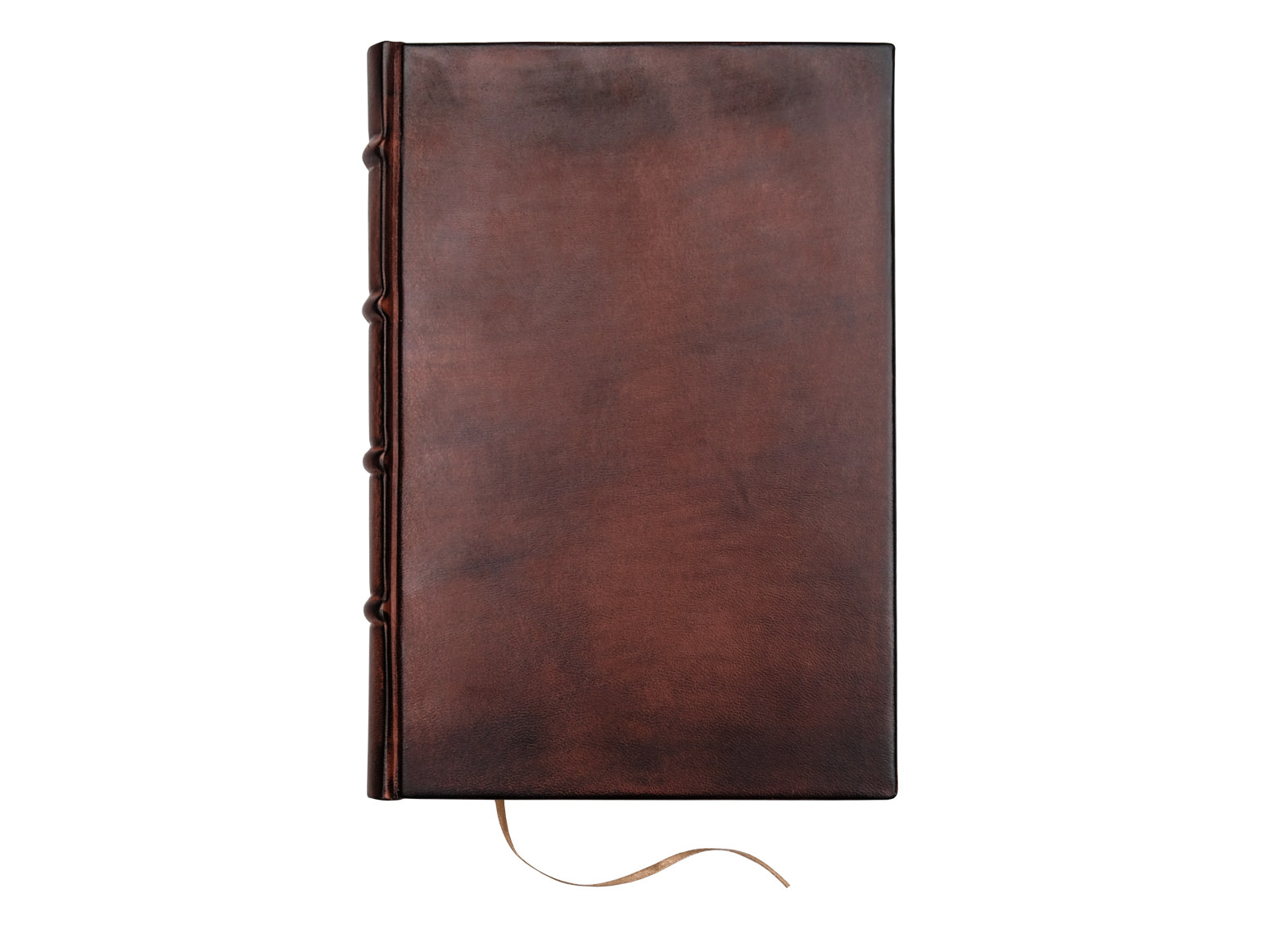 Gastenboek Cicero Vintage Leer Bruin 240 x 170 mm graveren