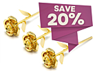 3 Deal - 24K Gouden Roos Aphroditeproduct thumbnail #1