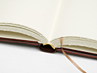 Gastenboek Cicero Antiek Leer Bruin 180 x 260 mmproduct thumbnail #3