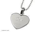 Ketting Hanger Dames Sparkly Heartproduct thumbnail #2