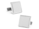 Manchetknopen Ox & Bull Zilver Squareproduct thumbnail #1