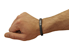 Armband Mannen Verona Titanio Neroproduct thumbnail #3