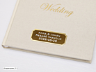Gastenboek Bruiloft Paperstyle Wedding 185 x 185 mmproduct thumbnail #2