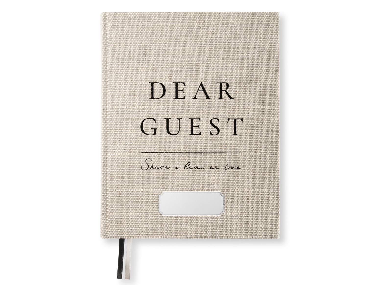 Gastenboek Paperstyle Large "Dear Guest" 201 x 255 mmproduct zoom image #1