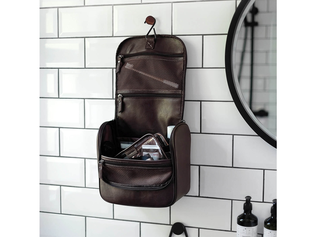 Toilettas Heren Ophangen Stackers Traveller Bruinproduct zoom image #5