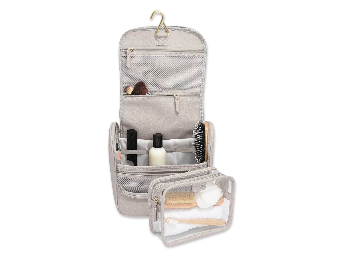 Toilettas Dames Ophangen Stackers Traveller Beigeproduct zoom image #2