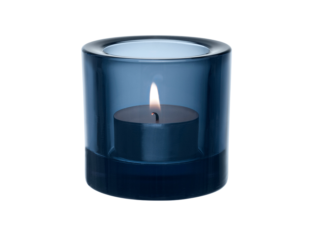 Windlicht Iittala Kivi Regen Blauw 60 mmproduct zoom image #1