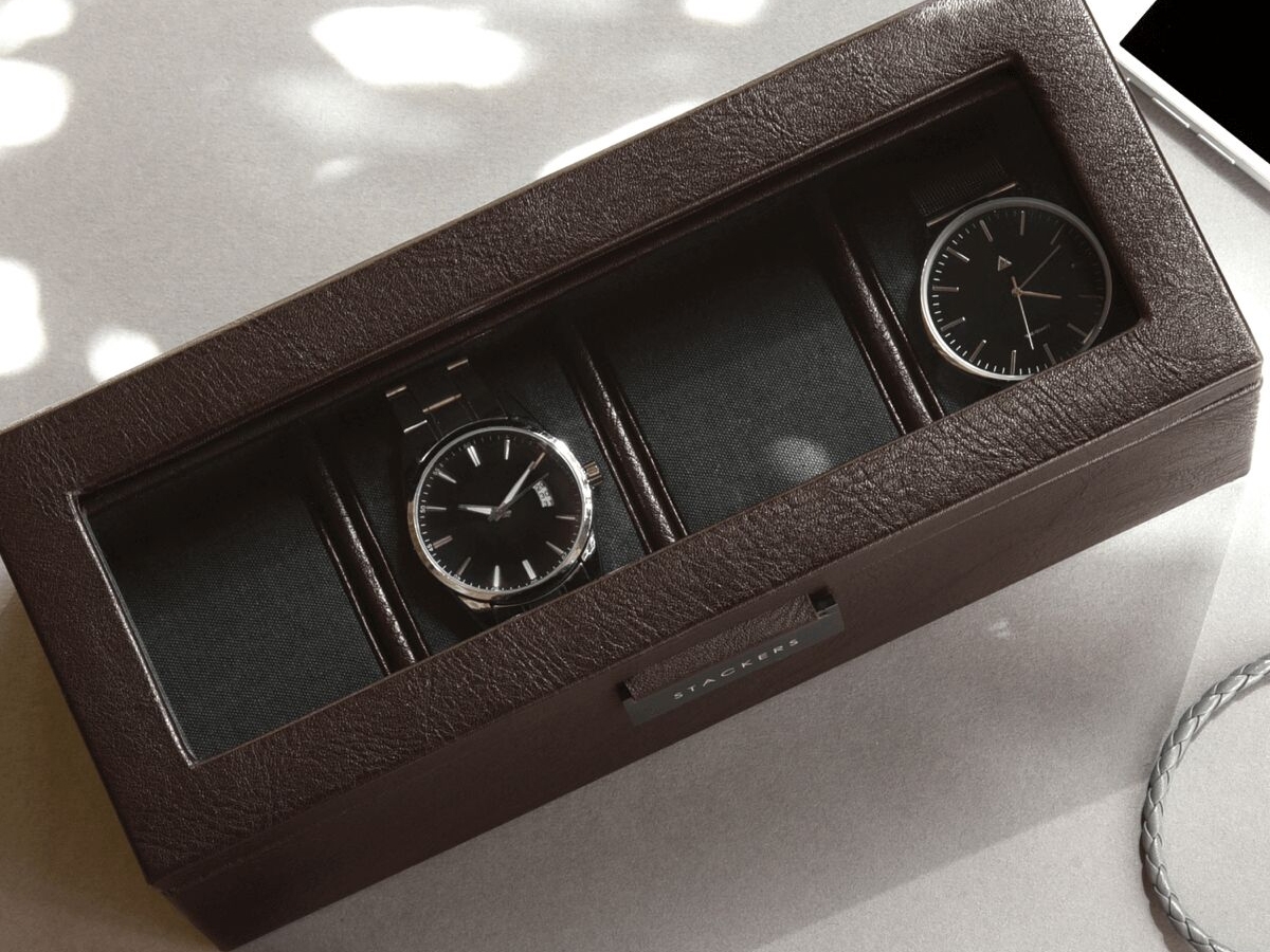 Horloge Opbergdoos Stackers Bruin 4product zoom image #4