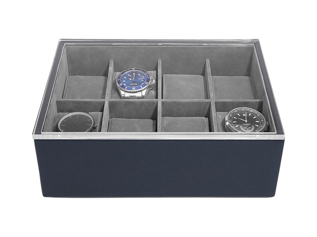 Horlogebox Heren Stackers Blauw 8product zoom image #1