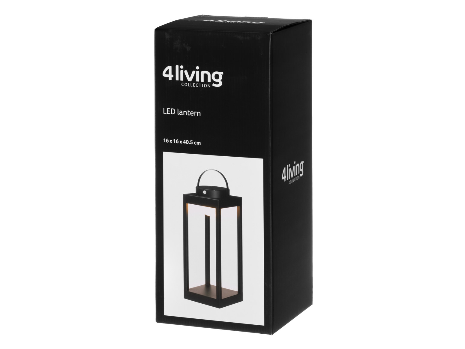 Windlicht LED 4-Living Zwart 40,5 cmproduct zoom image #3