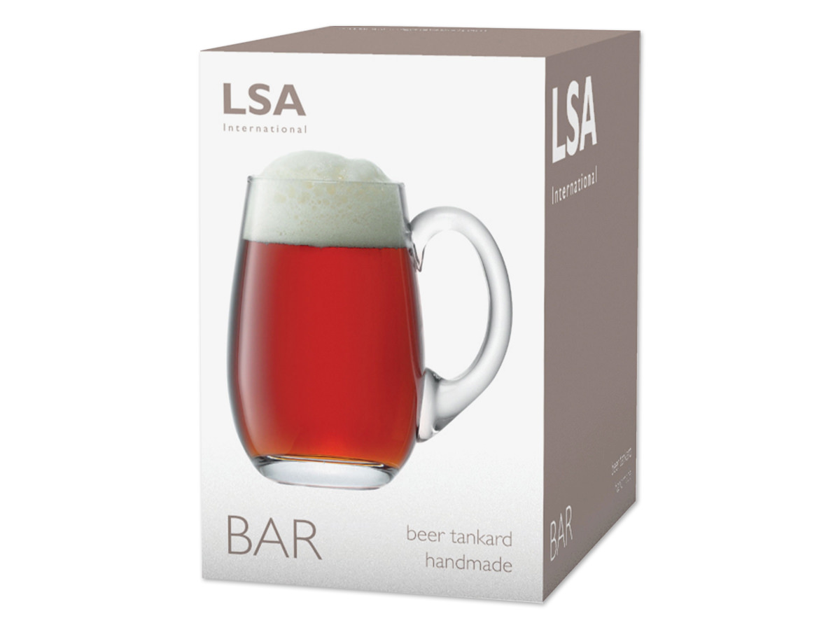Bierpul Glas LSA Bar Beer Tankard Curved 75 clproduct zoom image #3